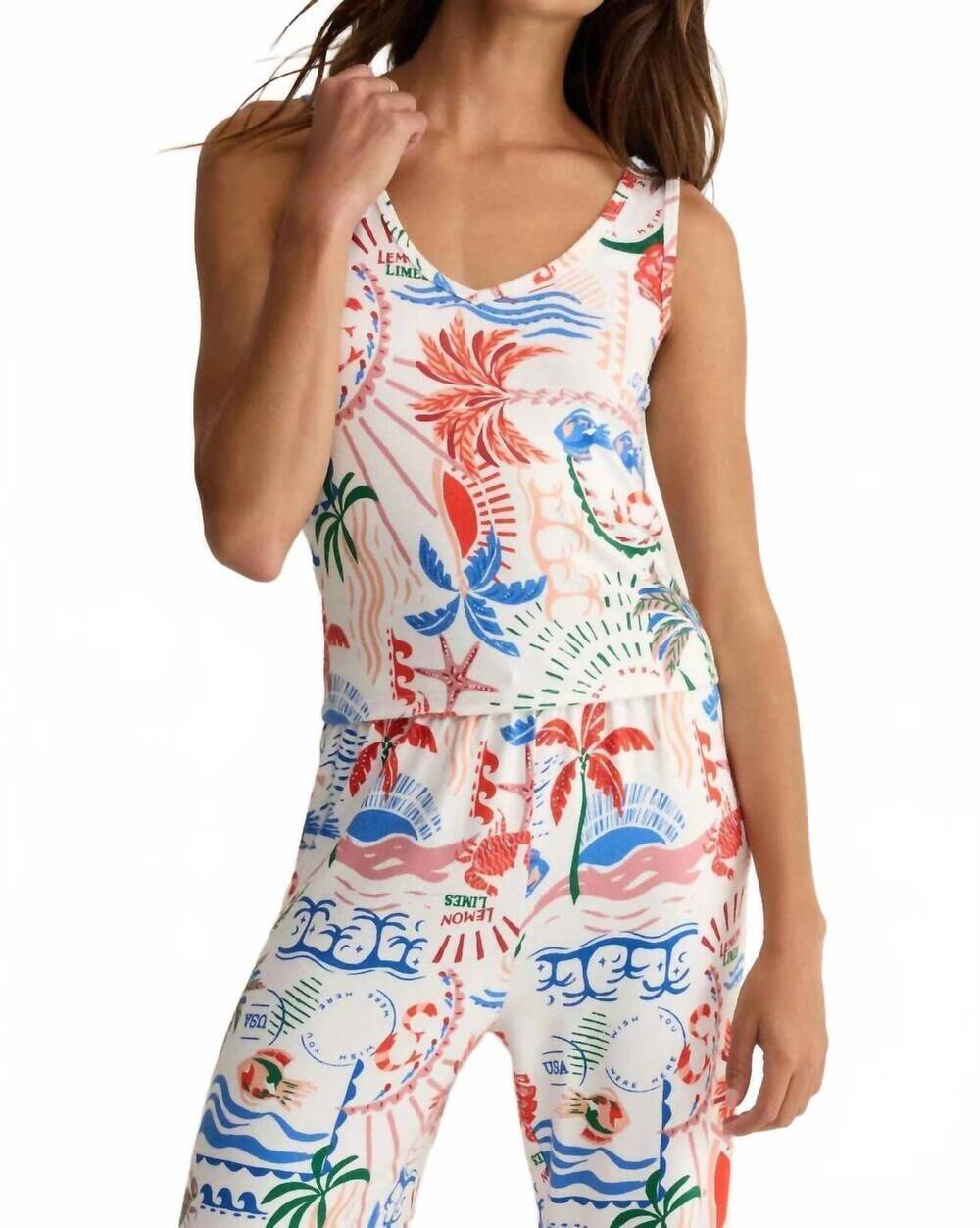 NEW Z SUPPLY getaway tank top in white